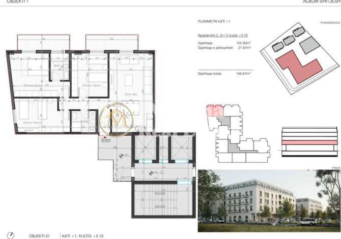 Apartament3+1+2+2Blk, Rezidenca ”Porta Tirana E Re”190,931 Euro Agjencia morina shet apartament3+1+2+2blk, rezidenca ”porta tirana e re”190,