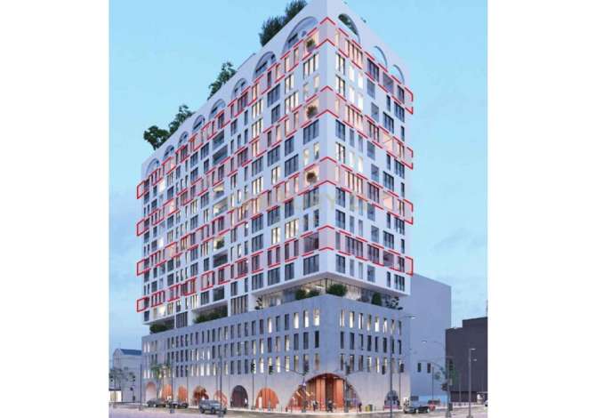  Shesim apartament te tipologjise 3+1 tek kompleksi “Tirana White Tower” tek 