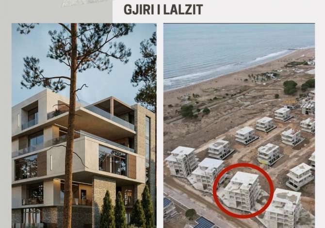 Casa in vendita a Durazzo 1+1 Vuoto  La casa si trova a Durazzo nella zona "Gjiri i Lalzit" che si trova (&