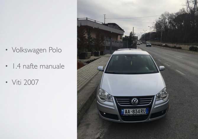 Car Rental Volkswagen 2007 supplied with Diesel Car Rental in Tirana near the "Blloku/Liqeni Artificial" area .This M