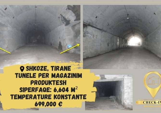  Shiten tunele ne zonen e Shkozes.
.
🏷️ Siperfaqe totale: 6,600 m²
🏷�