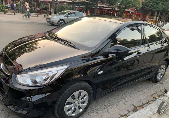 Car Rental Hyundai 2018 supplied with Diesel Car Rental in Tirana near the "Blloku/Liqeni Artificial" area .This A