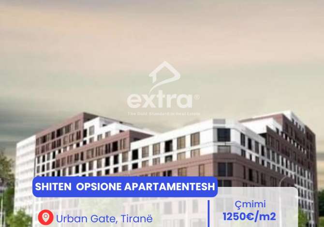  🔥Shiten opsione apartamentesh 1+1/2+1 dhe 3+1🔥

📍Urban Gate, Astir, T