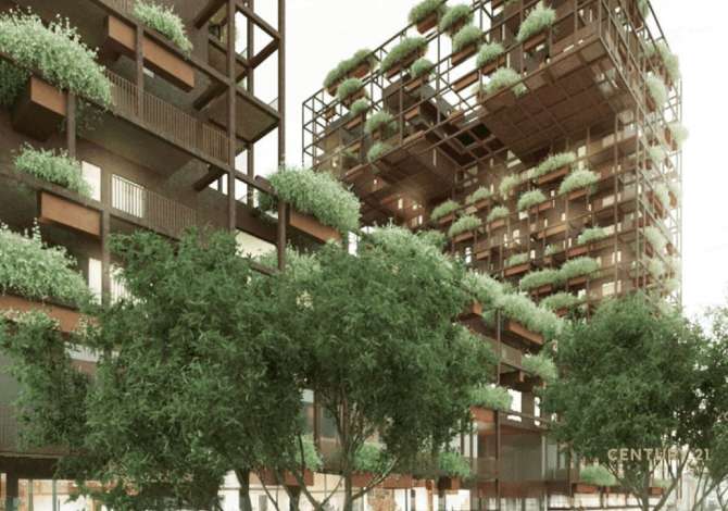 Ambient Komercial te Garden Building Ambienti ndodhet ne katin e pare te godines 24 kateshe, nga te cilat 2 katet e p