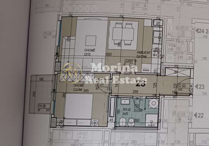  Agjencia Morina shet apartament 1+1+Blk, Ish Venue- Kompleksi Asl 2, 110,000 Eur