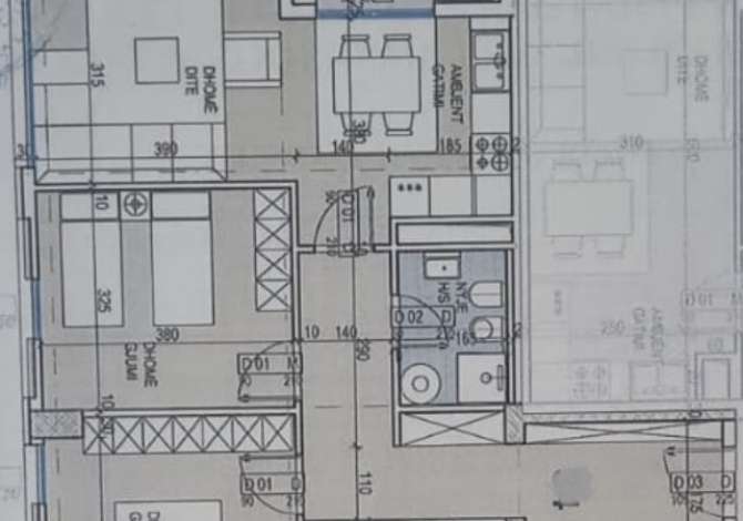  Shesim apartament 2+1 tek kompleksi ASL!
Siperfaqe 105m2
Cmimi 1500 euro/m2
K