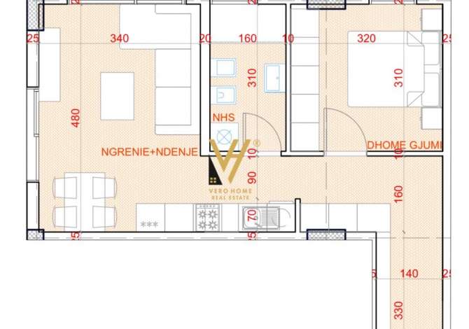 SHITET APARTAMENT 1+1+VERANDE TE UNAZA E RE 92.500 EURO Shitet apartament
~ 1+1+blk
~ 66.42 m2
~ nje tualet
~ kati 2 banim
~ pallat