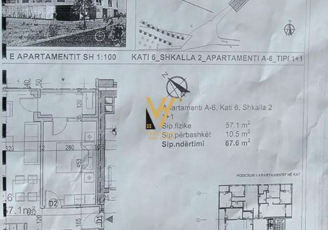 SHITET APARTAMENT
~ PRANE HOTEL ”BRILLANT”
~ 1+1 + BLK
~ 67.6 M2
~KATI 6