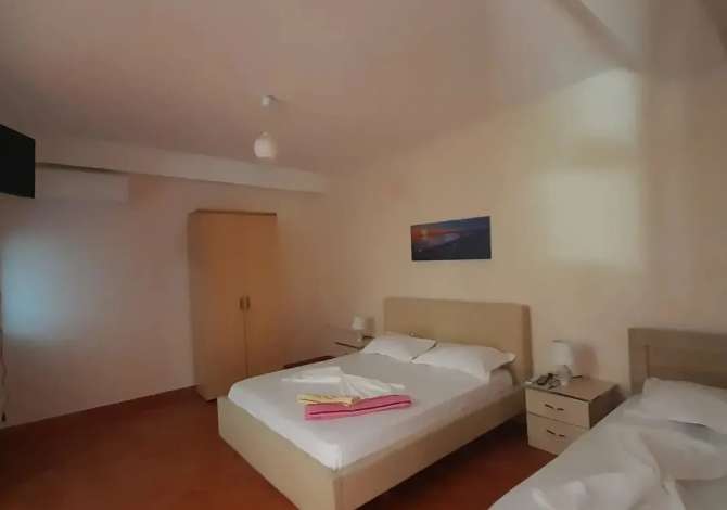 Daily rent and beach room in Vlore 1+0 Furnished  The house is located in Vlore the "Lungomare" area and is (<small&g