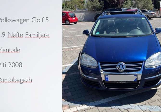 Car Rental Volkswagen 2008 supplied with Diesel Car Rental in Tirana near the "Rruga e Elbasanit/Stadiumi Qemal Stafa"