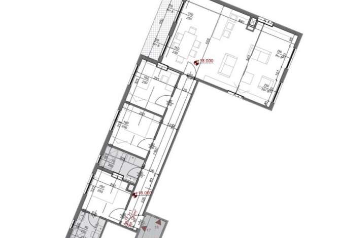 Shitet apartament 3+1+2 tek Rr. Dibres/ 207,620€ Shitet apartament 3+1+2 tek rr. dibres 

siperfaqja: 148,3m2
kati: 5 banim

