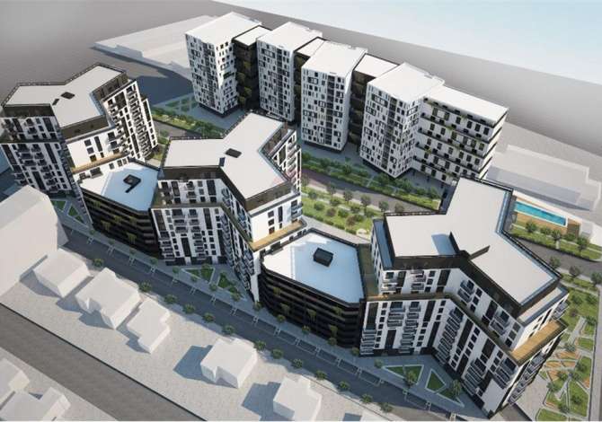  Apartament 1+1 per shitje i mobiluar te Garden Residence Turdiu te Fusha e Aviac