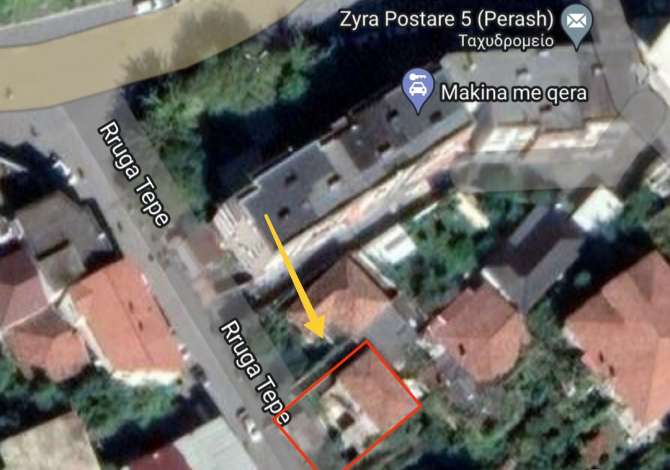 SHITET TOKË, SHKODËR  Shitet tokë në qendër te Shkodres (Perash) 202m² nga te cilat 80m² ndertese