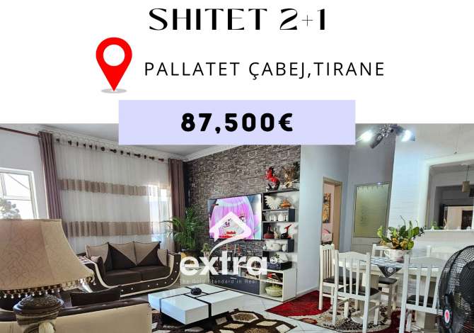  🔥Shitet Apartament 2+1🔥

📍 Pallatet Cabej, Tiranë 

📐 Sipërfaq