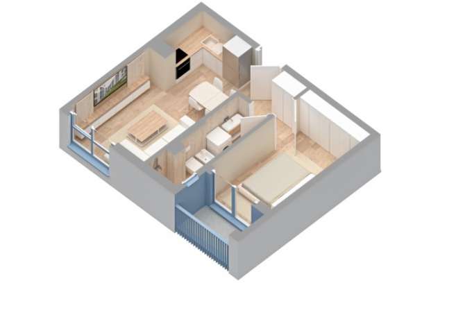 Shes apartament 1+1 Rezidenca oxa -kemi filluar ndertimin 
rezervo me 20% te vleres 
mundesi me kr