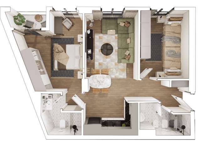 Shitet Apartament 2+1+2 - Bulevardi i Ri Shitet apartament 2+1+2 tualete ne nje ndertim te ri ne zgjatimin e bulevardit t