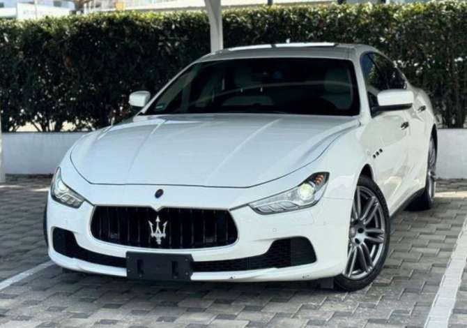 Car Rental Maserati 2015 supplied with Diesel Car Rental in Tirana near the "Zone Periferike" area .This Automatik 