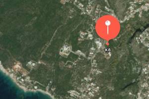 OKAZION! DHERMI! 5090 m2 land is sold in Dhermi by the roadside of the camp. Best Quality Hotel i