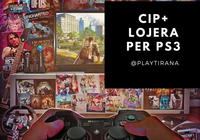  Sherbime Profesionale Lojera + instalim CIPI per PS3/PS4