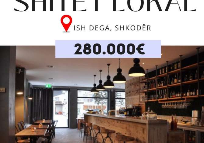 Shitet Super Lokal ne Shkoder(5-7milion Lek) 🔥 super mundësi investimi🔥
xhiro mujore: 5-7 milion lek
🏢shitet supe