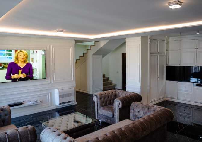  Luxury apartment for rent in the heart of Tirana. The apartment is designed in P