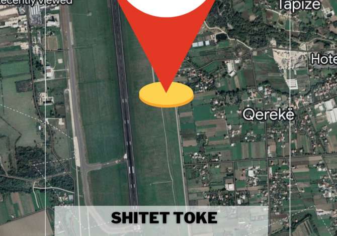 TOKE NE SHITJE AEROPORTI NEN TEREZA ! Shitet 5500 m² toke ne periferi te Tiranes pran Aeroportit Nen Tereza. 
Prona 