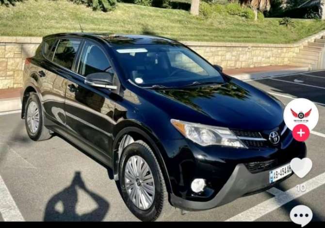 TOYOTA RAV 4-BEZIN-GAZ VITI 2014 Toyota rav 4
viti 2014-bezin-gaz
xhama te zinj me licence
gjendja shum e mire