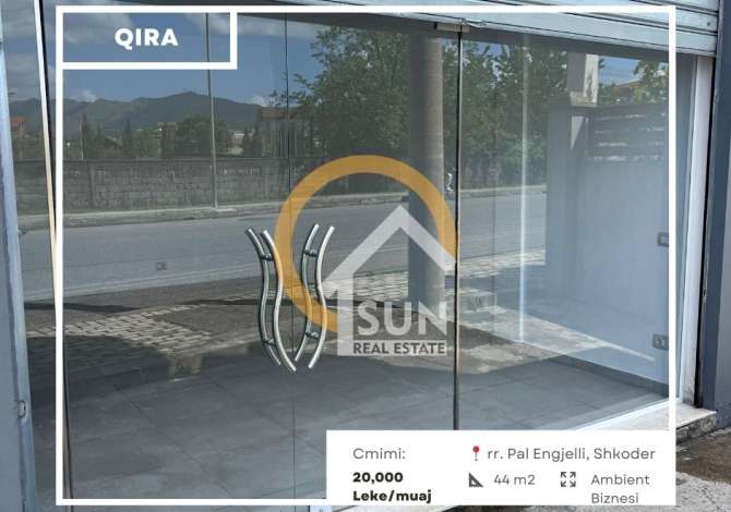  Sun Real Estate ofron me qira një ambient biznesi me:
Adresë: 📍 rr. Pal En