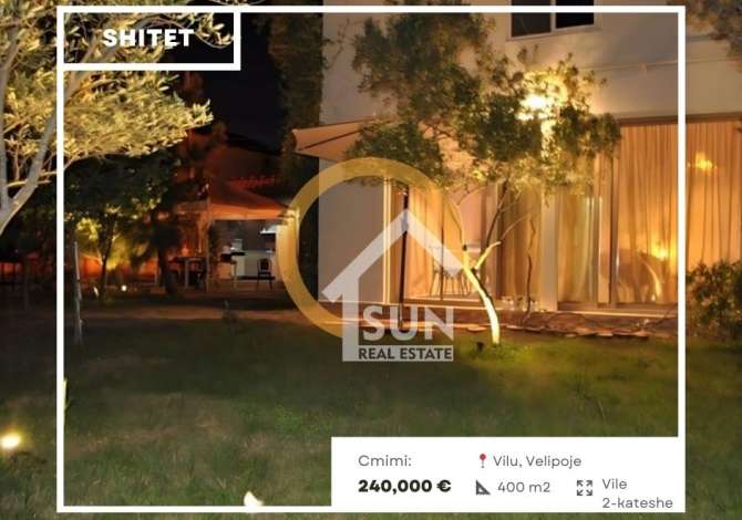  The house is located in Shkoder the "Velipoje" area and is  km from ci