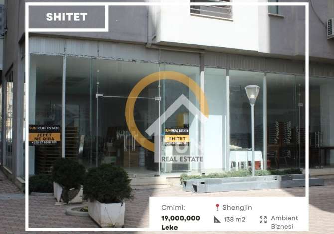 SHITET AMBIENT BIZNESI, SHENGJIN Sun real estate ofron per shitje një ambient biznesi me:
adresë:📍 shengjin