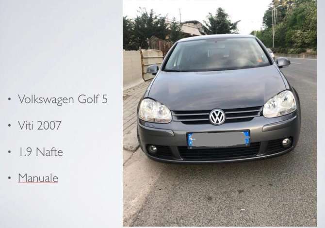 Car Rental Volkswagen 2008 supplied with Diesel Car Rental in Tirana near the "Rruga e Elbasanit/Stadiumi Qemal Stafa"