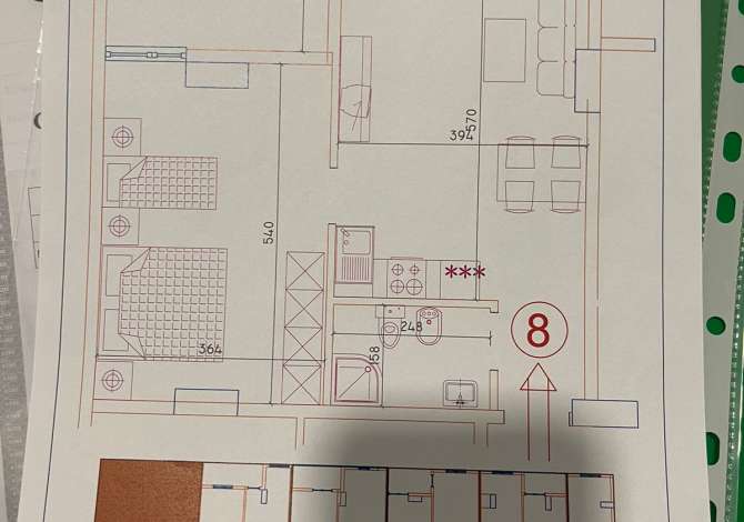 Shitet apartament 1+1 në zonen e Shengjinit,Lezhë Shitet apartament 1+1 në zonen e shengjinit.apartamenti ndodhet në katin e 2 t