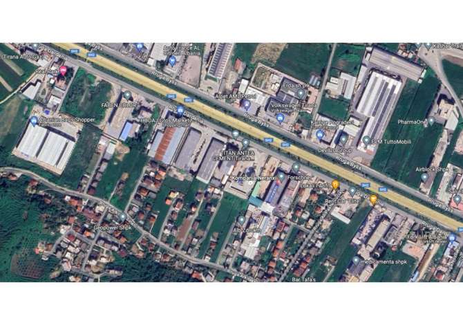 Toke Industriale 2125m2 ne Kashar!! Shitet toke industriale (e kuqe) me siperfaqe 2125m2 ne zonen e kasharit, katund