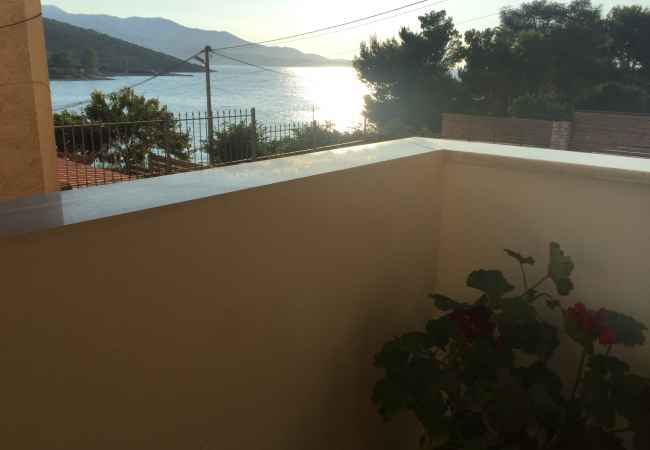  The house is located in Sarande the "Ksamil" area and is  km from city