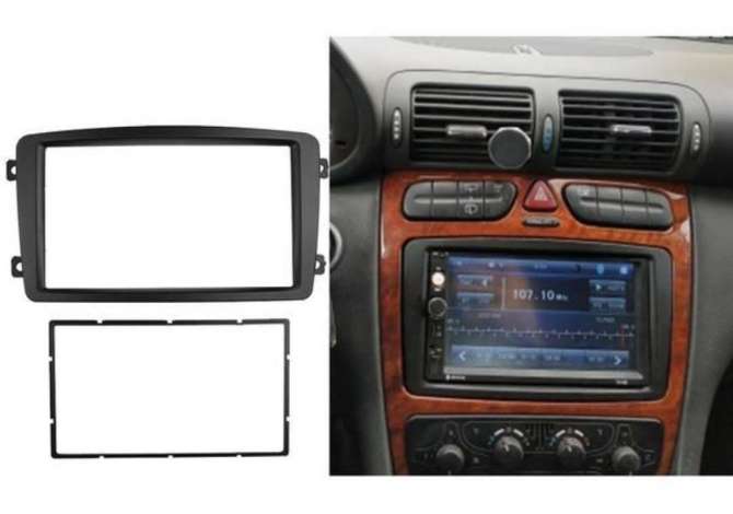 kasetofon makine Kornizë kase për kasetofon navi Benz W203